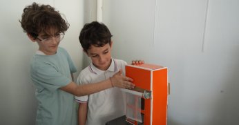 Minik öğrencilerin buluşları şaşırttı