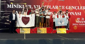 Yıldızlar Okçuluk ilk kupasını Samsun'da kaldırdı 