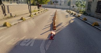 Yenilenen dubalar zarar gördü