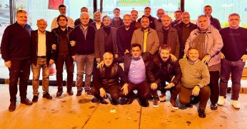 Recep Durul, eski futbolcularla buluştu