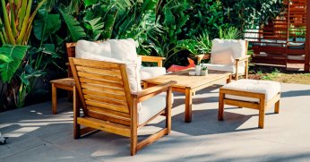 Bahçe mobilyası satışları hareketlendi