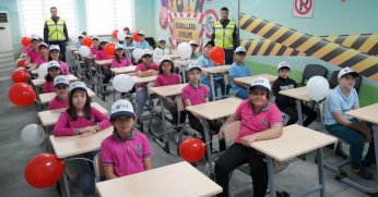 Kocaelili çocuklar trafik konusunda bilinçleniyor