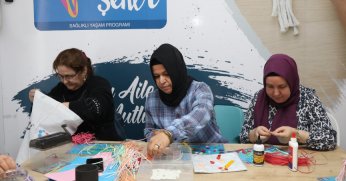 Anne Şehir’de atıklar sanat eseri oluyor