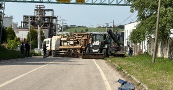 OSB’deki doğal gaz borusu delindi