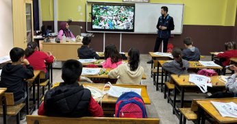 5 bin öğrenciye çevre bilinci aşılandı