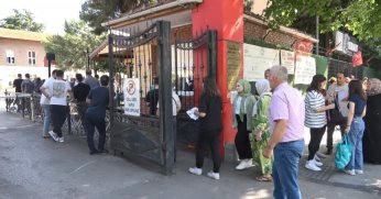 Öğrenciler sınav  heyecanı yaşadı