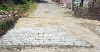 Parke bakım çalışmaları sürüyor