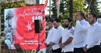 Şehit Ömür Ertuğrul Sarı, dualarla anıldı   