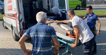 Kalbi duran yaşlı adam için zamanla yarıştılar