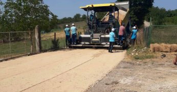 Yenice köy yolu sil baştan yenileniyor