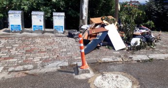 Evsel atıklar tepki çekiyor