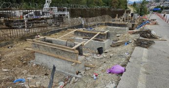 Sezai Karakoç üst geçidinde yoğun tempo