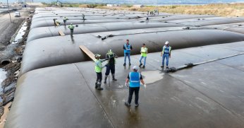 Körfez’de 57 hektarlık alan temizlendi