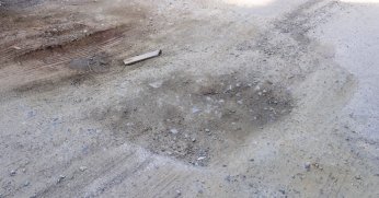 Bozuk yola bakım talebi