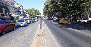 Orta refüjdeki eksik teller takılmalı