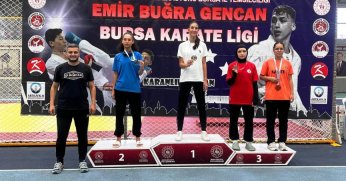 Körfezli karateciler madalyasız dönmüyor