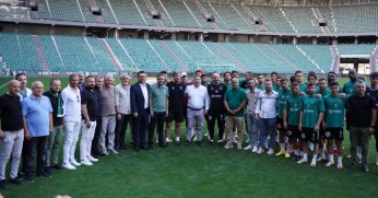 Yavaşer ve Çetin’den moral ziyareti