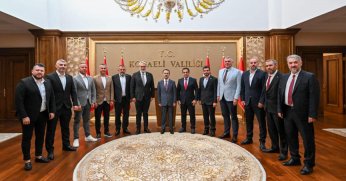 KASKF’dan Vali Aktaş’a ziyaret