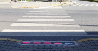 Yaya güvenliğinde  LED’li sistem ilçemizde