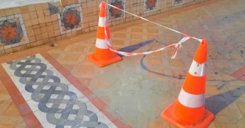 Değirmendere sahilinde onarım çalışmaları