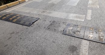 Hız kesicinin eksik parçaları tamamlanmalı