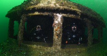 Batırılan emektar vapur önemli katkı sağlıyor