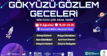 Gökyüzü Gözlem Geceleri başlıyor