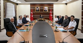 İl güvenlik ve asayişi toplantıda ele alındı