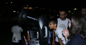 Gökyüzü Gözlem Şenliği’ne yoğun ilgi