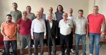 Müftüoğlu ilimiz delegeleriyle toplantı yaptı