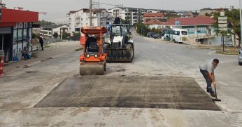 Asfalt yama ve parke çalışması