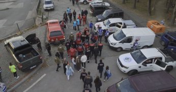 Kocaeli’den Söğüt’e afet tatbikatı konvoyu