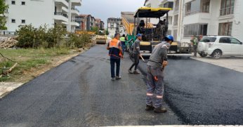 Asfalt çalışması ile yol konforu arttırıldı