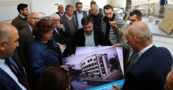 Canlar, İmam Zeynel Abidin Cemevi’ni gezdi