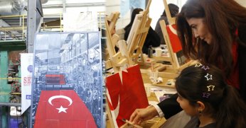 29 öğrenciden muhteşem tablo