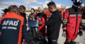 Sanayi bölgesinde önemli afet eğitimi