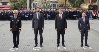 Ata’mızı saygıyla andık