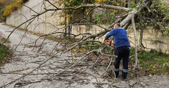 Kocaeli’de fırtına etkili oldu