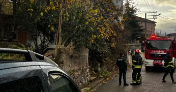 Balkonda çıkan yangında bir kişi yaralandı