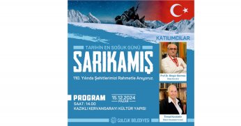 Sarıkamış Şehitlerinin büyük mücadelesi anlatılacak