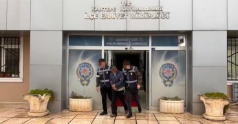 15 aranma kaydı olan şahıs tutuklandı