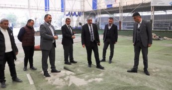 Başkan Ömeroğlu çalışmaları inceledi