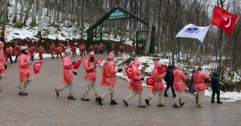 İzciler, Sarıkamış Şehitleri için yürüdü