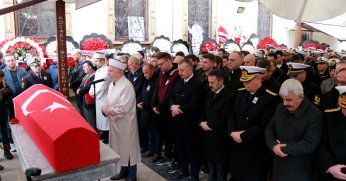 Pilot Tamer Gönül son yolculuğuna uğurlandı