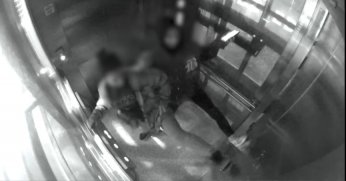 Kent asansörlerine zarar verenler kameralara yakalandı