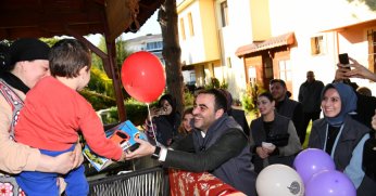 Başkan Özlü, gönül kapılarını araladı