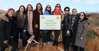 KAGİDER, 2 bin fidanı toprakla buluşturdu