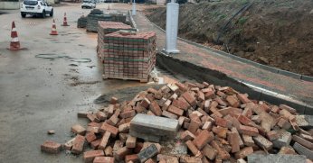 Yeni terminal çevresinde çalışmalar yoğun