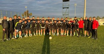 Belediye Derincespor, Antalya’da çalışıyor