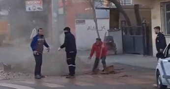 Darıca’da yine doğal gaz borusu delindi